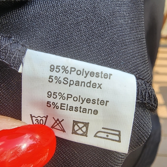 JASAMBAC Black Bow One Shoulder Cocktail Short Dress size M NWT - Picture 11 of 14